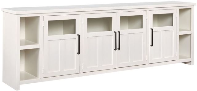aspenhome® Finnegan White 98" Console and Hutch-1