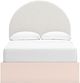 Signature Design by Ashley® Wistenpine Blush Full Upholstered Storage Panel Bed-1