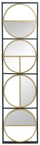 A & B Home Catherine Black Mirror -1