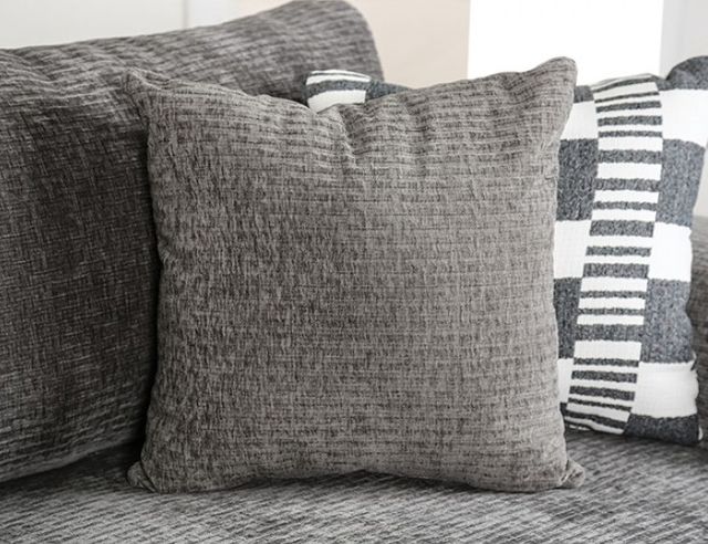 Furniture of America® Artesia Charcoal Gray Sectional-4