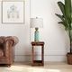 Legends Home Farmhouse Aged Whiskey Chairside Table-1