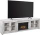 aspenhome® Avery Loft Limestone 97" Fireplace Console-0