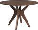 Elements International Santa Barbara 5-Piece Dark Gray/Walnut Dining Set-4