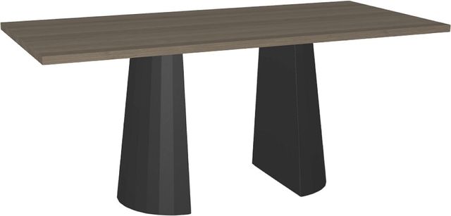 Amisco Customizable Gemma 84" Rectangular Pub Table with 1.5" Solid Ash Top-0