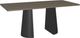 Amisco Customizable Gemma 84" Rectangular Pub Table with 1.5" Solid Ash Top-0