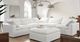 Diamond Sofa® Willow 5-Piece White Corner Sectional-2