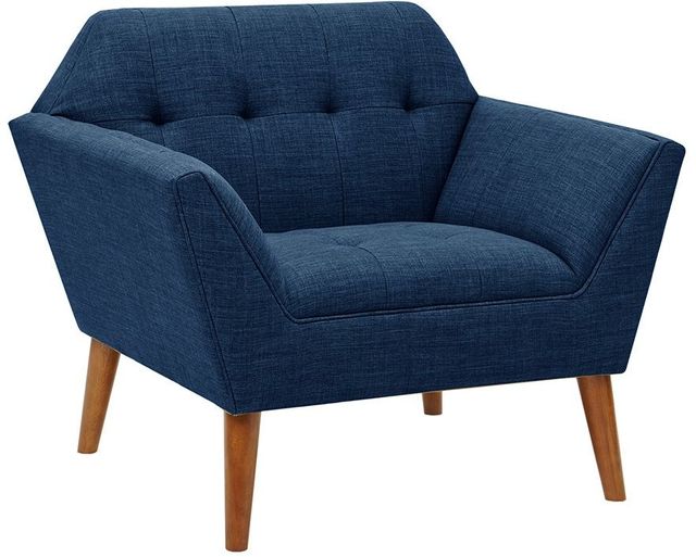 Olliix by INK+IVY Blue Newport Lounge Chair-1