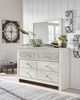 Signature Design by Ashley® Paxberry Whitewash Dresser and Mirror-2