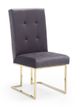 VIG Furniture Modrest Legend 2-Piece Gold/Gray Dining Chair Set-0