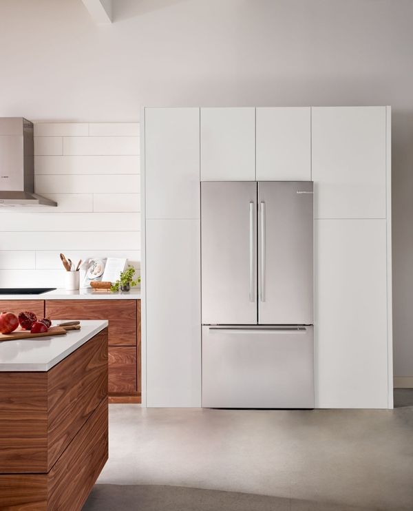 Bosch 800 Series 20.8 Cu. Ft. Stainless Steel Counter Depth French Door Refrigerator