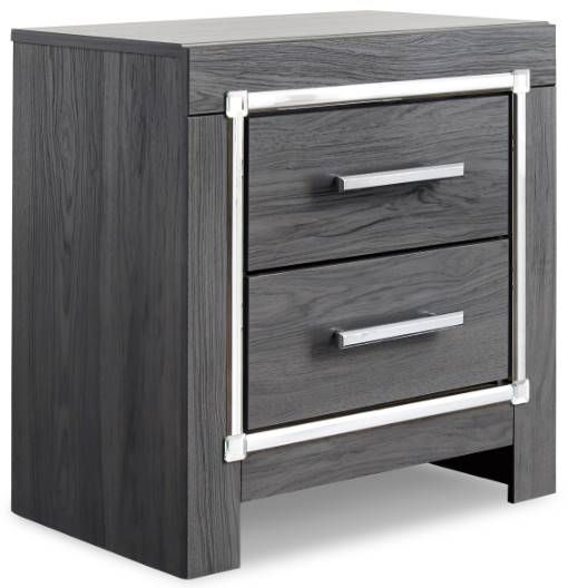 Signature Design by Ashley® Lodanna 5-Piece Gray Queen/Full Bedroom Set-4