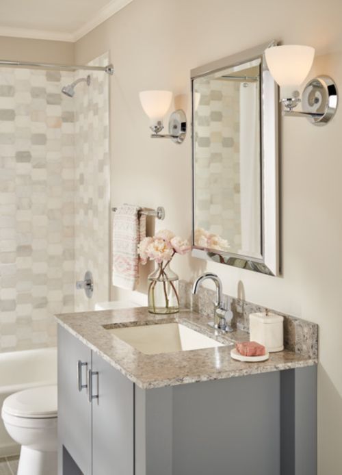 Peerless Precept® Chrome Single Handle Lavatory Faucet-4