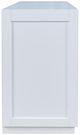 Jofran Inc. Auburn Hills White 50" Media Console-2