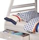 Furniture of America® California Wire Brushed White Twin/Full Bunk Bed-3
