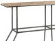 Kincaid® Sorrento-Acquisitions Beige Top Sofa Table with Black Base-1