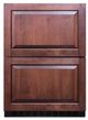 Summit® 24" Custom Panel Ready Refrigerator Drawers-0