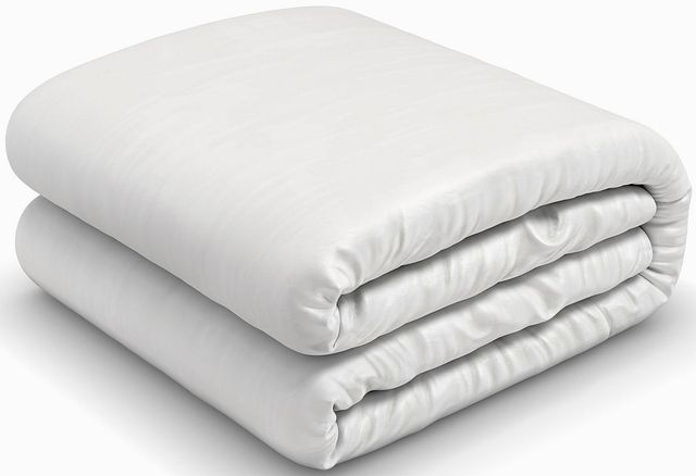 Hush Iced White Queen 20-Pound Cooling Weighted Blanket-0