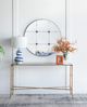 A & B Home Black 36" Wall Mirror-5