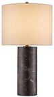 Currey & Company Vespera Antique Brass/Coffee Brown Table Lamp-1