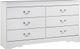 Signature Design by Ashley® Anarasia 5 Piece White Full Sleigh Bed Set-2