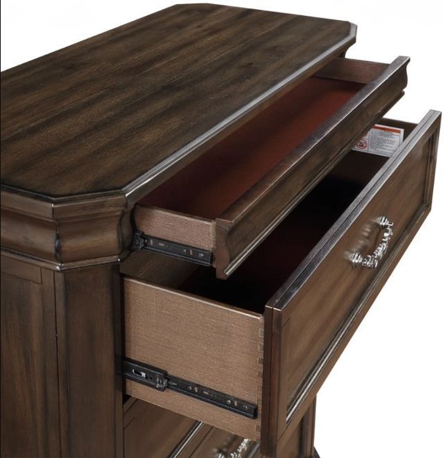New Classic® Home Furnishings Lyndhurst Walnut Chest-4