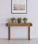 Michael Amini® Brooklyn Walk Burnt Umber Console Table-1