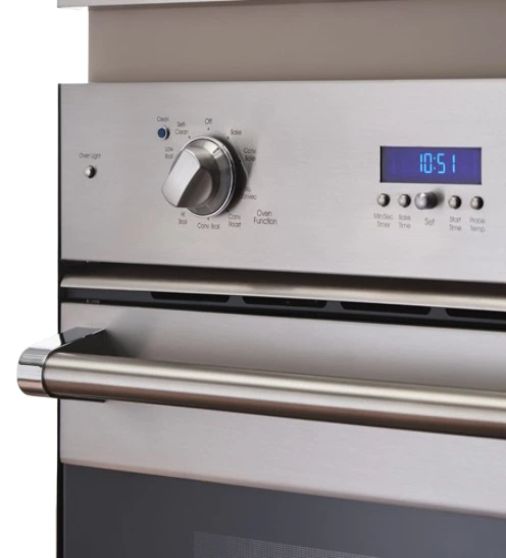 Viking® 3 Series 30" November Sky Double Electric Wall Oven-1