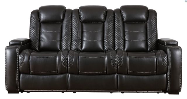 Signature Design by Ashley® Party Time 2-Piece Midnight Reclining Living Room Set-1