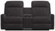 La-Z-Boy® Finley Chocolate Leather Power Wall Reclining Loveseat with Console, Headrest, and Lumbar-1