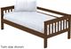 Crate Designs™ Furniture Brindle Full Mission Day Bed-0