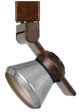 Cal® Lighting & Accessories Rust/Stainless Steel Track Light-1