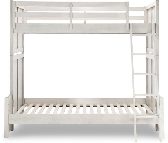 Legacy Kids Teen Summer Camp Stone Path Gray Twin/Full Bunk Bed-2