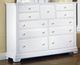 Vaughan-Bassett Cottage Snow White Bedroom Collection-2