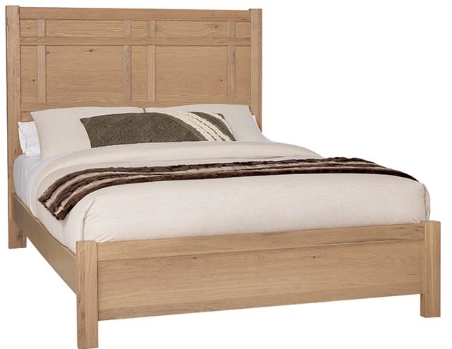Artisan & Post by Vaughan-Bassett Customizable 120 Custom Express Queen Architectural Panel Bed-0