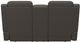 La-Z-Boy® Joel Pewter Manual Reclining Loveseat with Console-2