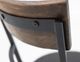 International Furniture Direct Century Black/Blacksmithing Matte Black 24" Counter Stool-4