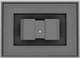 Vent-A-Hood® 42" Gunsmoke Contemporary Island Range Hood-3