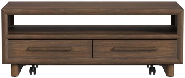 Elements International Brisbane 2-Piece Brown Occasional Table Set-1