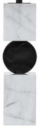 Bassett Mirror Ellendale Black/White Table Lamp-2