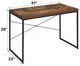 ACME Furniture Bob Weathered Oak/Black Desk-2