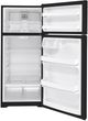 GE® 28" 17.5 Cu. Ft. ENERGY STAR® Black Top Freezer Refrigerator-2