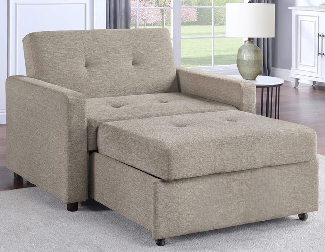 Steve Silver Co. Noah Brown Sleeper Chair and a Half-1