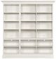 Hammary® Structures White Triple Bookcase-0