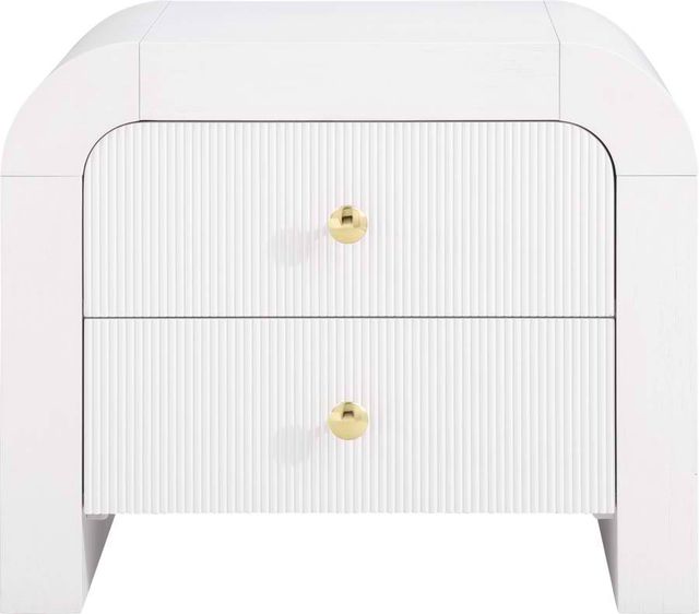 Meridian Furniture Artisto White Nightstand-0