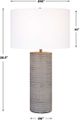 Uttermost® Monolith Frosted Pewter Gray Table Lamp-2