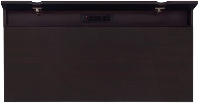 Coaster® Olsen Cappuccino Lift Top Storage Connect-It Desk-2