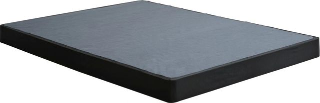 Clearance Sierra Sleep® By Ashley® Set of 2 Black Twin XL Low Profile Foundation-2