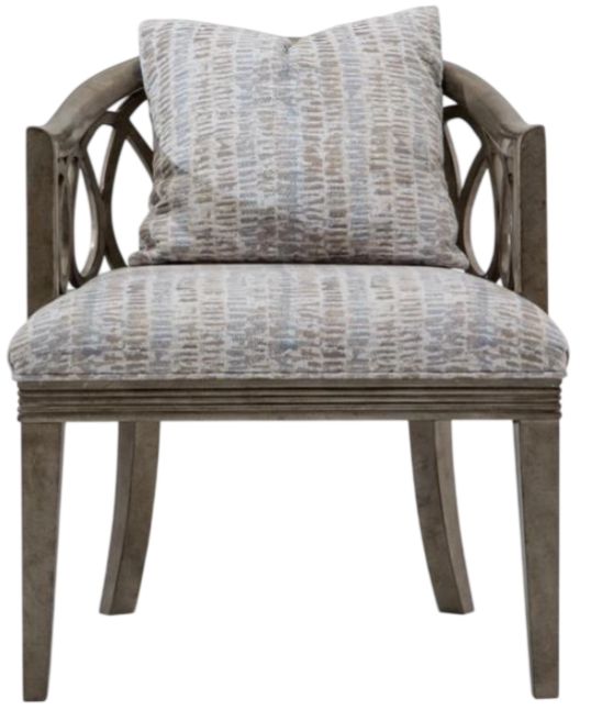 Magnussen Home® Rensick Golden Metal Accent Chair-2