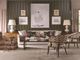 Century® Customizable Mark Carrier and Company Case Dark Brown Cocktail Table-2
