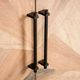 Furniture of America® Lakeside Black/Natural Cabinet-2